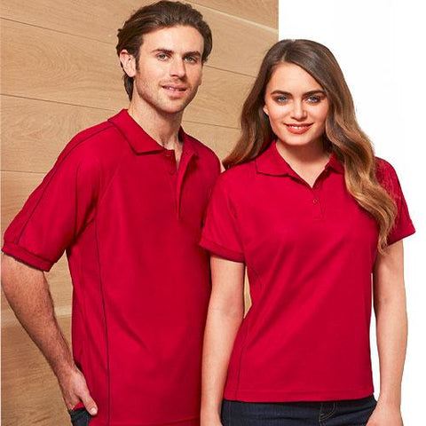 Phillip Bay Raglan Sleeve Polo Shirt