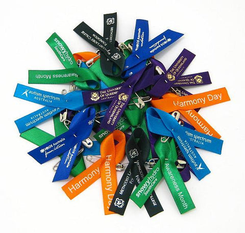 Reward Charity/ Support Ribbon Lapel Pins