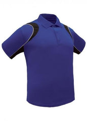 Icon Shoulder Panel Mesh Knit Polo Shirt