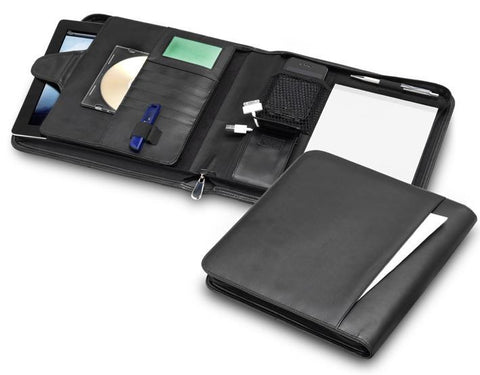 R&M A5 Universal Tablet Compendium with Adjustable Display Stand