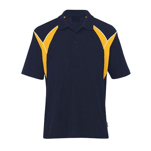 Phoenix Contrast Panel and Piping Polo Shirt