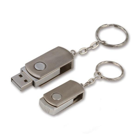 Zander Metal Keychain USB Flash Drive
