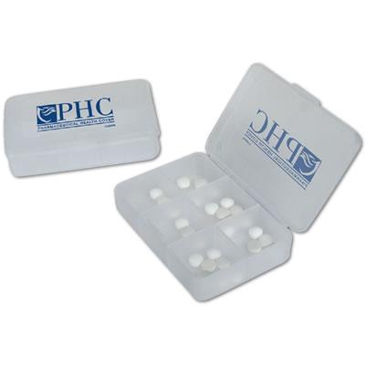 Bleep Six Compartment Pill Box