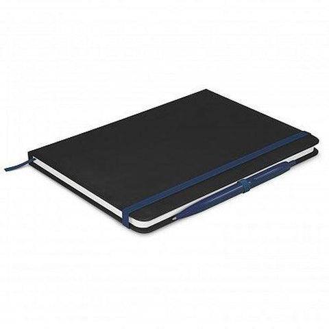 Eden A5 Black Notebook with Pen