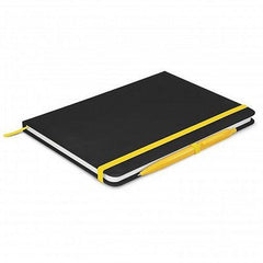 Eden A5 Black Notebook with Pen