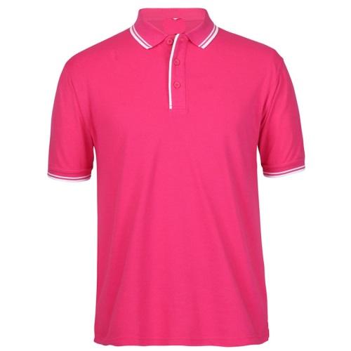 Malcom Contrast Trim Cotton Blend Polo Shirt