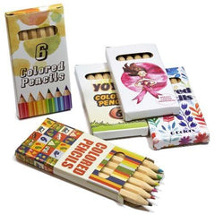 Colourd Pencils in Custom Box