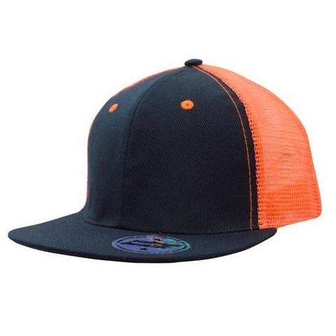 Generate Safety Flat Peak Cap with Mesh Back