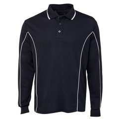 Malcom Side Stripe Polyester Polo Shirt