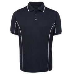 Malcom Side Stripe Polyester Polo Shirt
