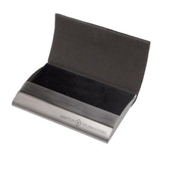 Classic Leather Look Business Card Holder