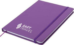 Classic A5 Notepad with Elastic Closure